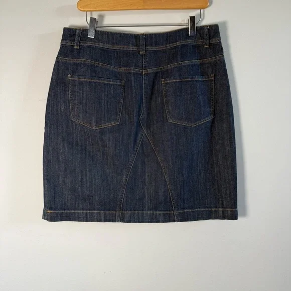 Boden Women's Indigo Denim Pencil Skirt, Size 10, Offers Welcome - Picture 3 of 8